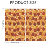 Pepperoni Pizza Curtains – Funny Food Grommet Set, 52 x 84 in