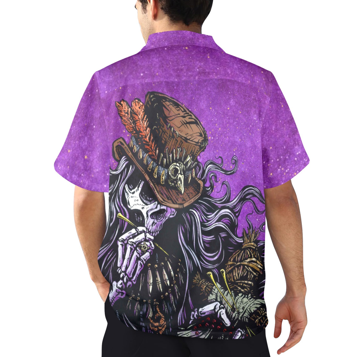 David Lozeau 'Voodoo Priest' Hawaiian Shirt