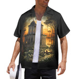 The Gothic Library, Sarah Richter Art Hawaiian Shirt