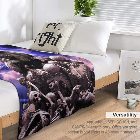 Lightning Possum Throw Blanket