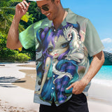 Jasmine Becket-Griffith 'Frost Dragonling' Hawaiian Shirt