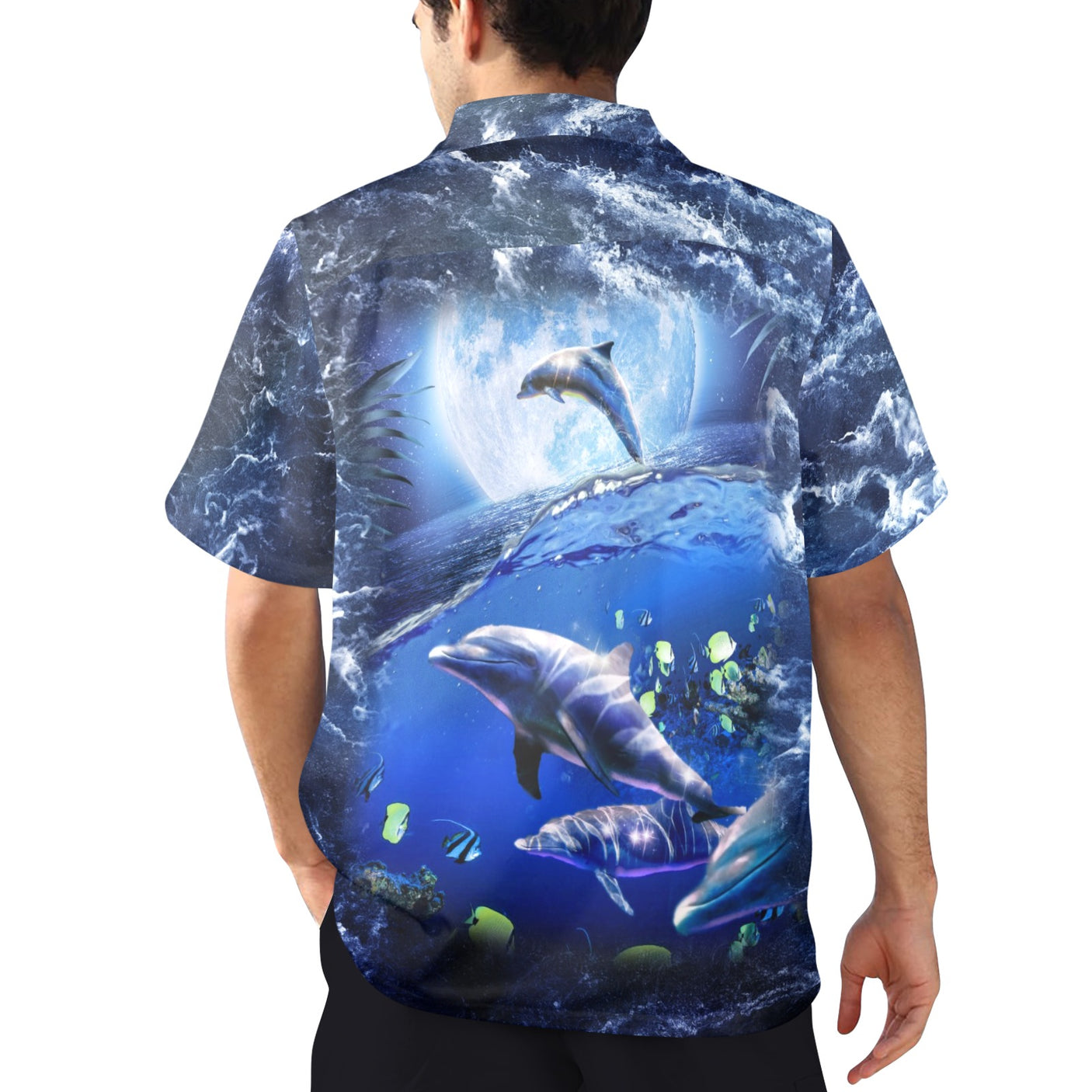 Dolphin Hawaiian Shirt