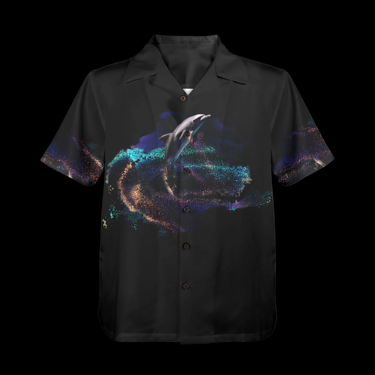 Retro Dolphin Hawaiian Shirt