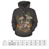 Episodic Drawing Autumn Mushrooms Hoodie