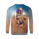 Skeleton VR Burger Sweater