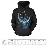 Episodic Drawing Moth Hand Hoodie