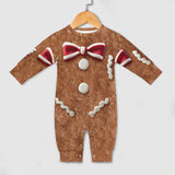 Gingerbread Man Baby Costume Onesie