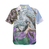 Nene Thomas 'Waterfalls of Jade' Hawaiian Shirt