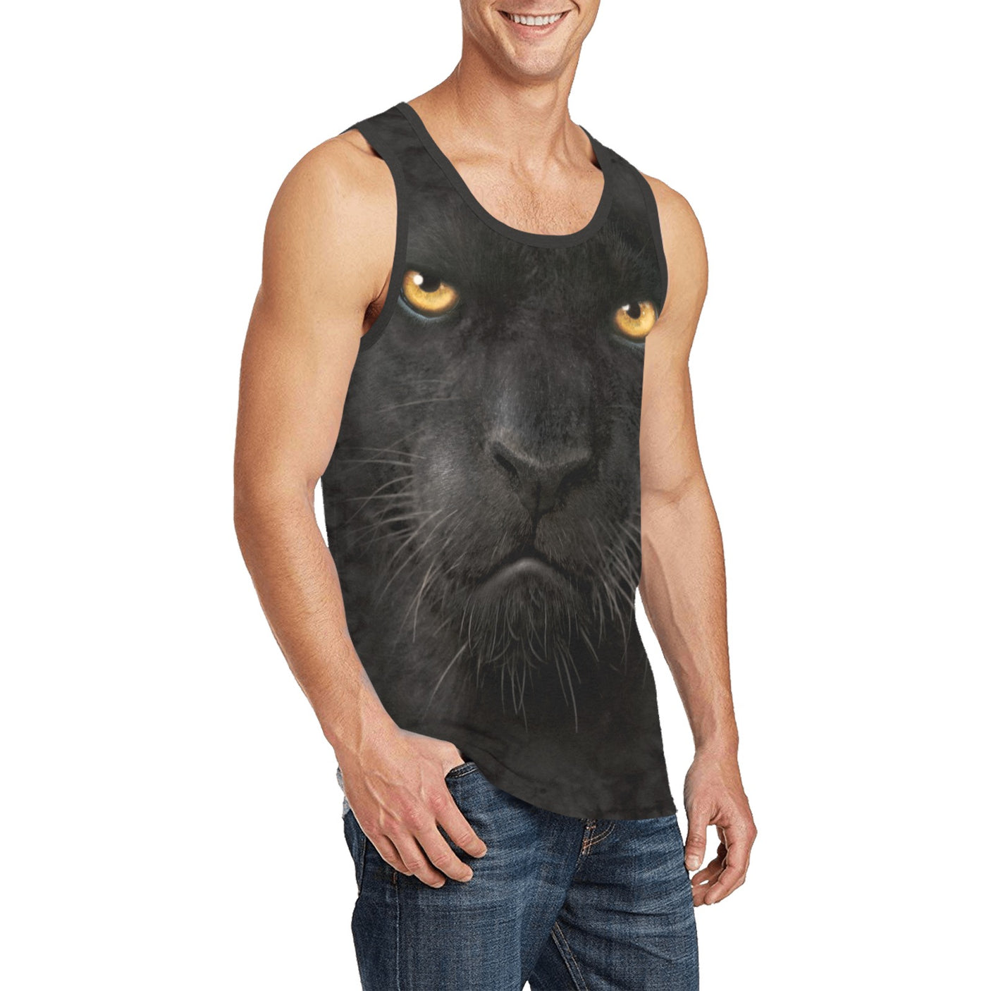 Panther Face Tank Top