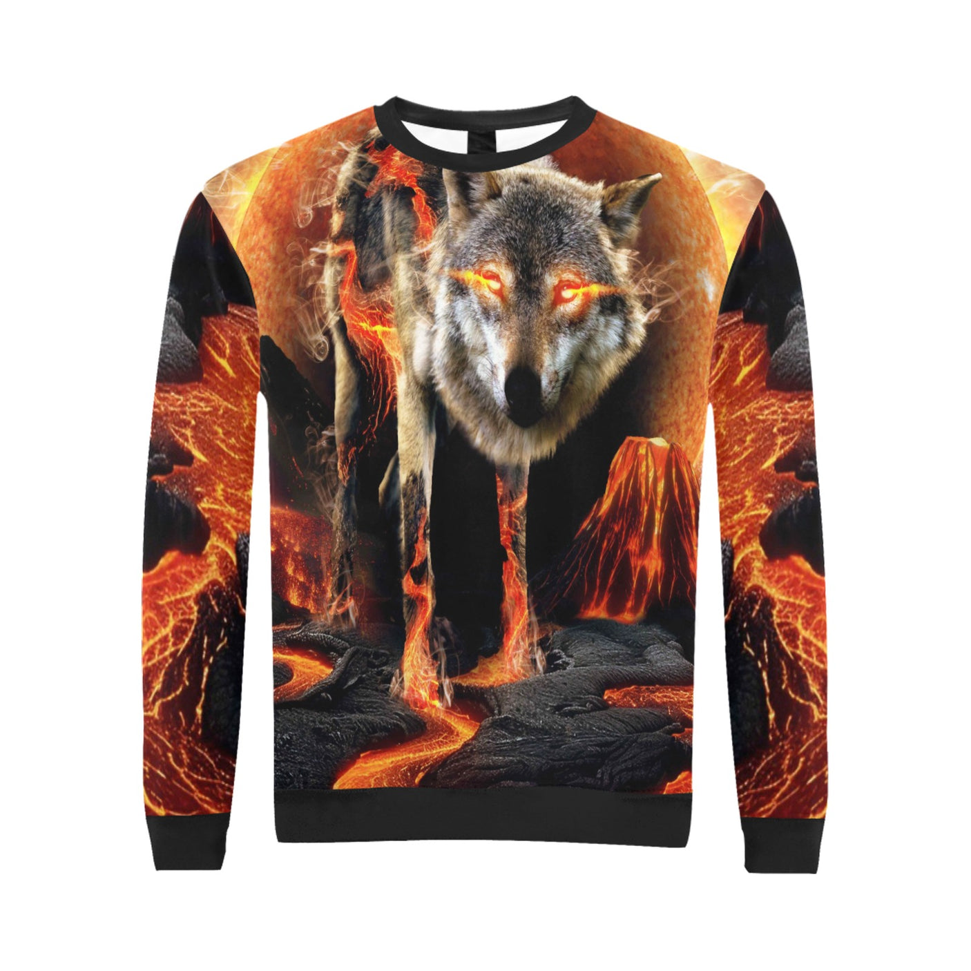 Fire Wolf Sweater