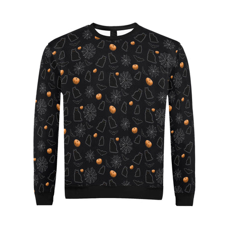 Black Cat Pumpkin Sweater