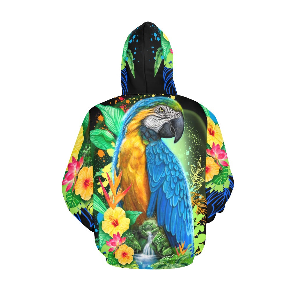 Sheena Pike Macaw Spirit Hoodie