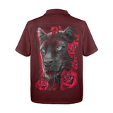 Sheena Pike 'Rose Panther' Hawaiian Shirt