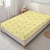 Popcorn Twin Fitted Sheet – Movie Night Bedding, 39 x 75 x 15 in