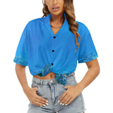 Ocean Coral Women's Hawaiian Shirt