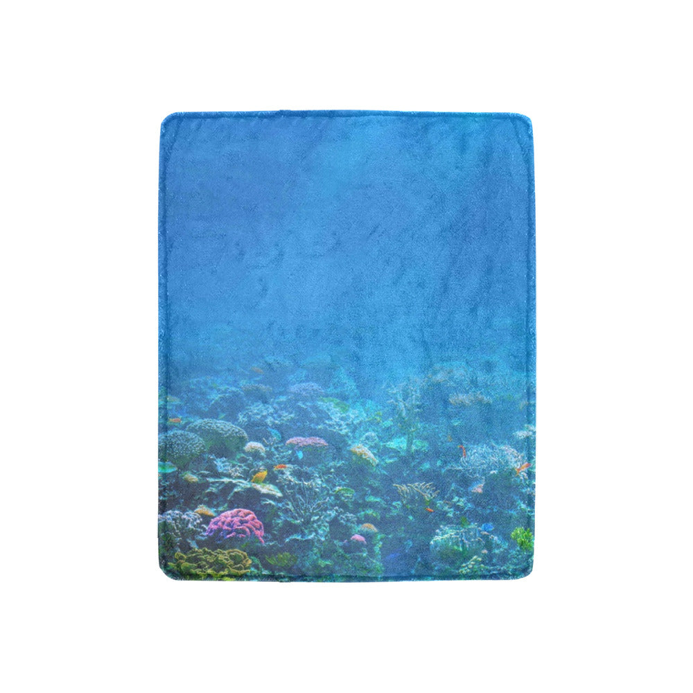 Coral Reef Throw Blanket