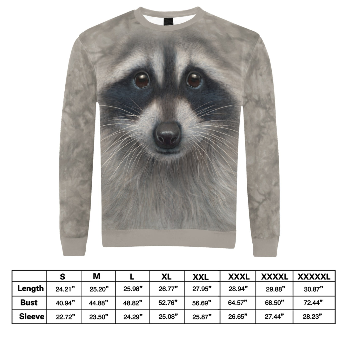 Raccoon Face Sweater