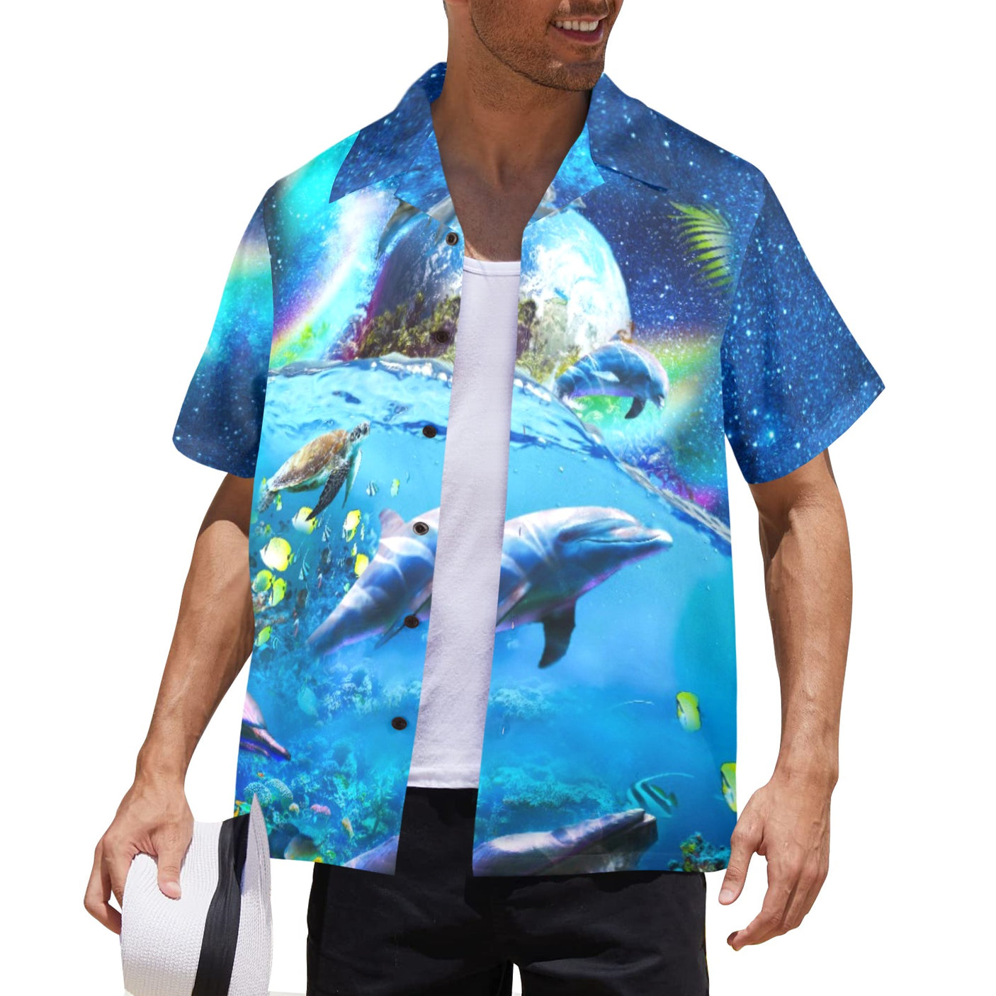 Dolphin Hawaiian Shirt