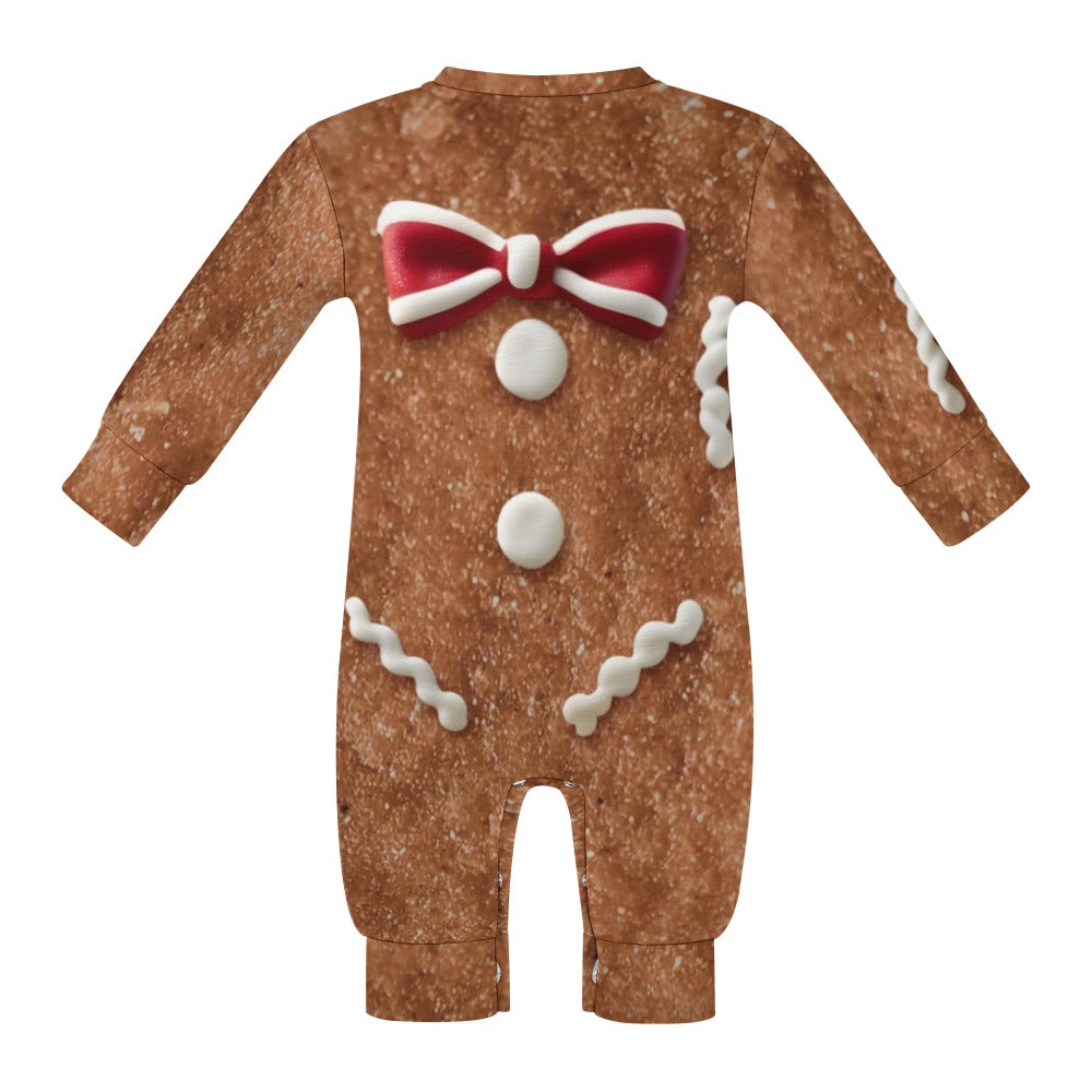 Gingerbread Man Baby Costume Onesie