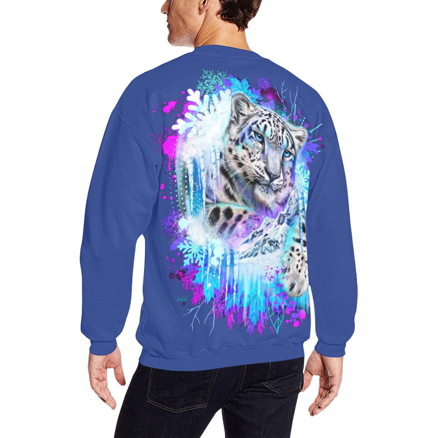 Sheena Pike 'Snow Leopard' Sweater