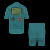 Retro Handheld Game Costume Pajama Set
