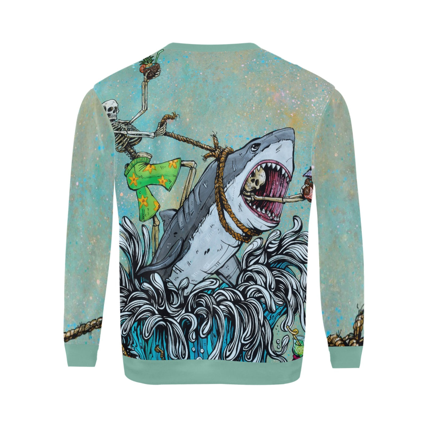 David Lozeau Great White Wave Sweater