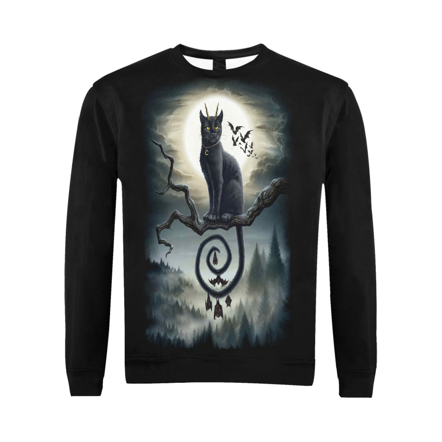 Moonlight Companions, Sarah Richter Art Sweatshirt