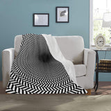 Optical Illusion Throw Blanket