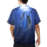 Deep Sea Dolphin Hawaiian Shirt