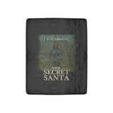 Secret Santa Humour Throw Blanket