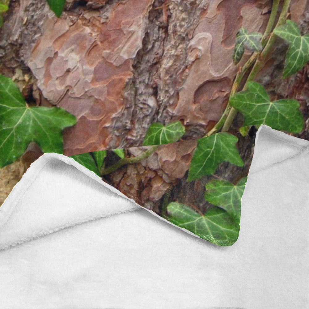 Tree Bark Throw Blanket