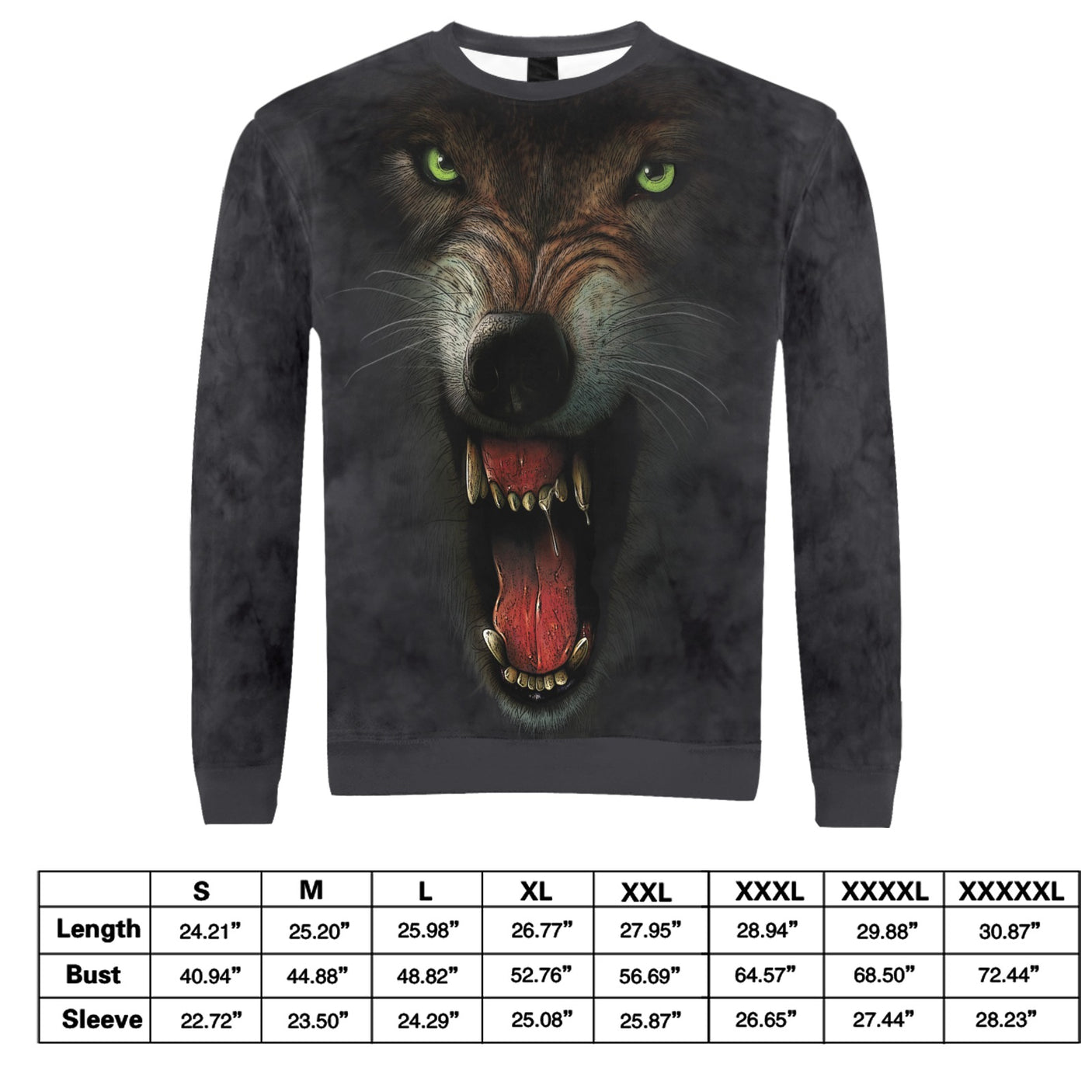 Wolf Face Sweater