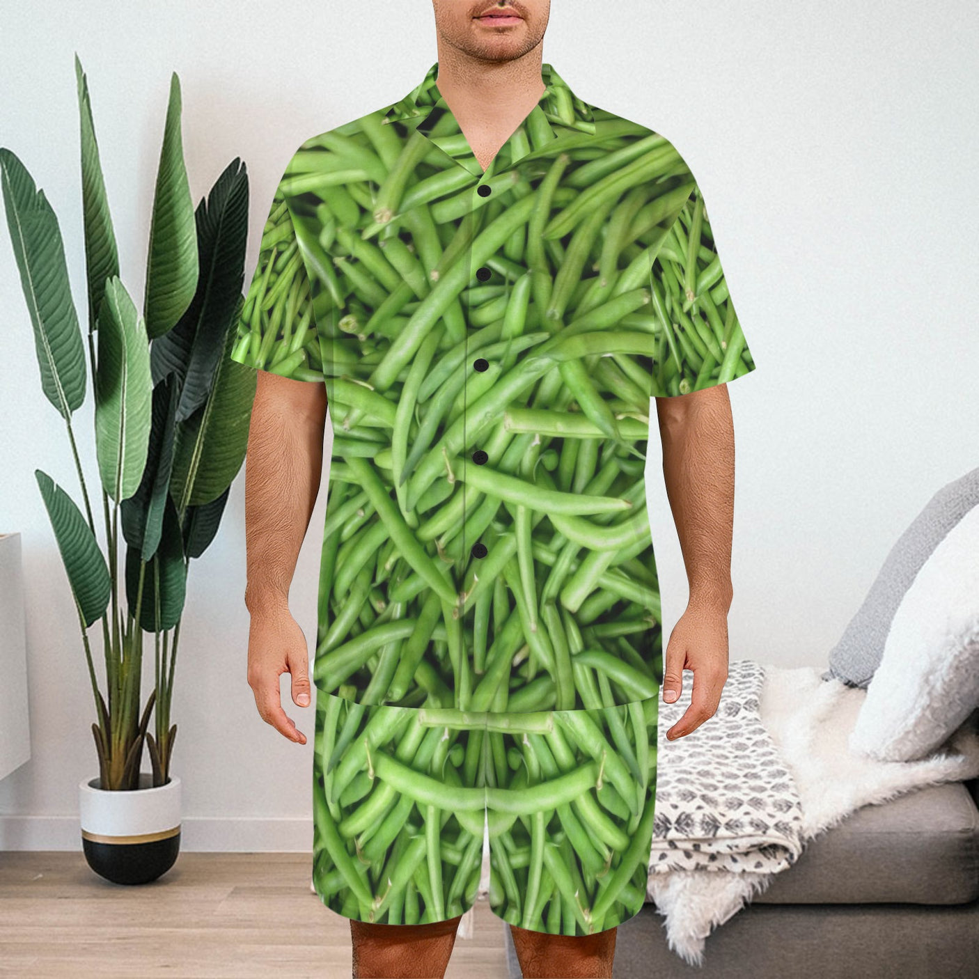 Green Bean Pajamas for Men
