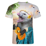 Hawaiian Possum Shirt - Random Galaxy