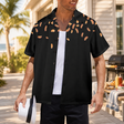 Hot Dog Hawaiian Shirt - chill beach patio product mockup