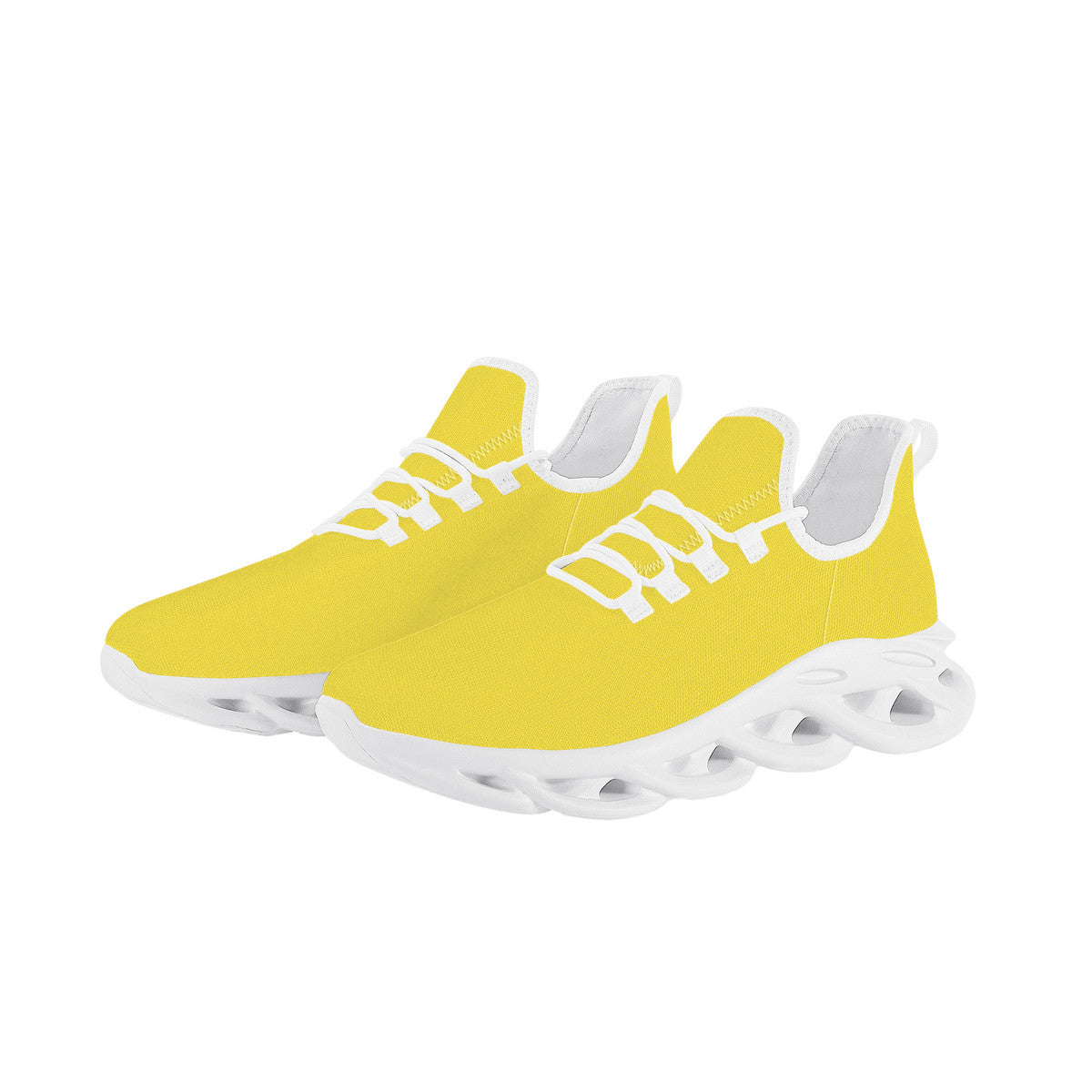 Yellow Running Shoes