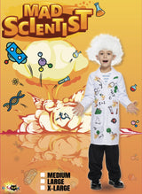 Mad Scientist Costume for Boys Girls - Random Galaxy