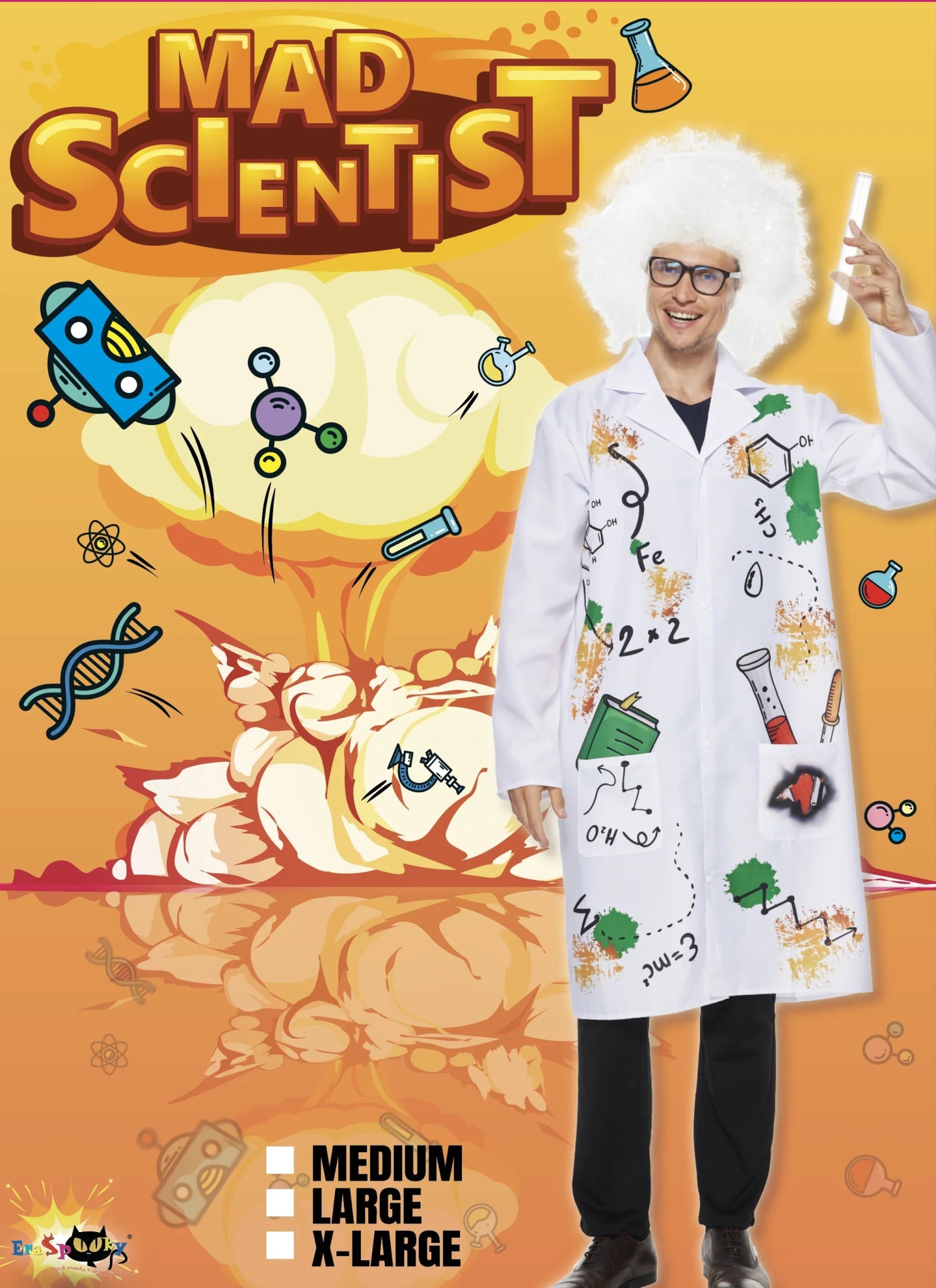 Mad Scientist Costume - Random Galaxy
