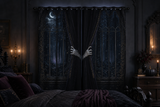 Something Is Opening the Curtains – Gothic Curtain Set