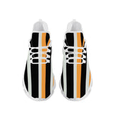 Black and Orange Running Shoes
