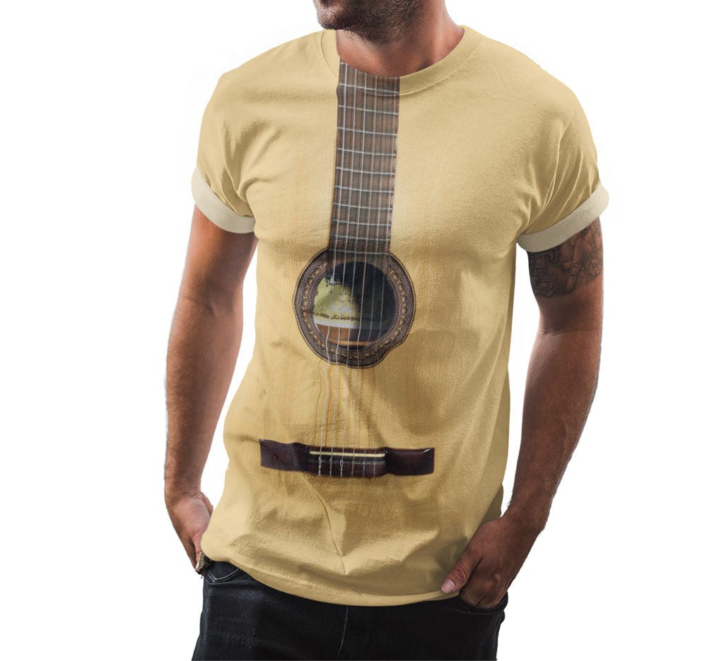 Acoustic Guitar Body Shirt - Random Galaxy Official