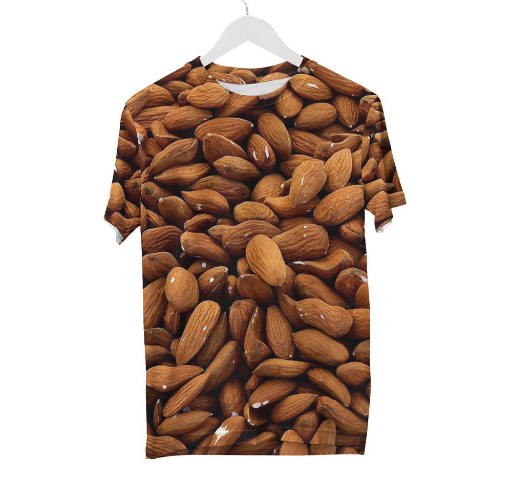Almond Nut Shirt | AOP 3D Tee Shirts - Random Galaxy Official