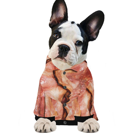 Bacon Dog Costume Hoodie For Dogs - Random Galaxy