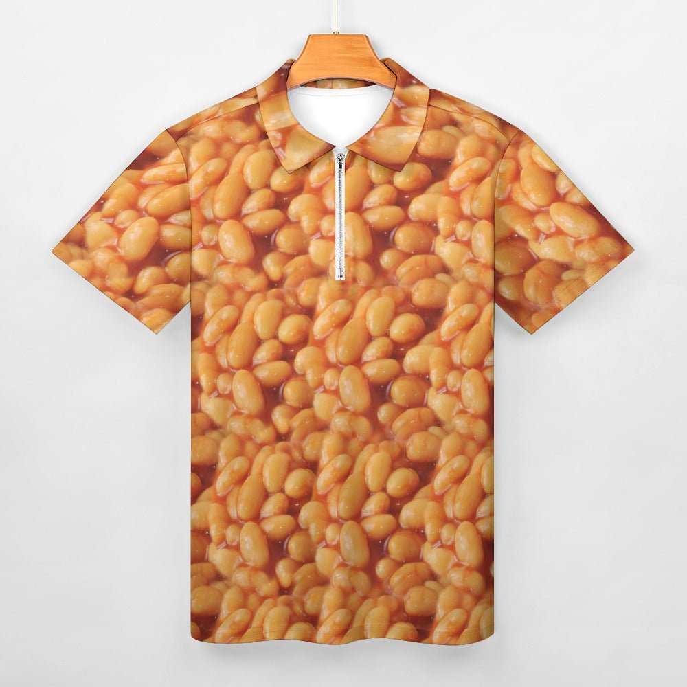 Baked Beans Polo Shirt - Random Galaxy