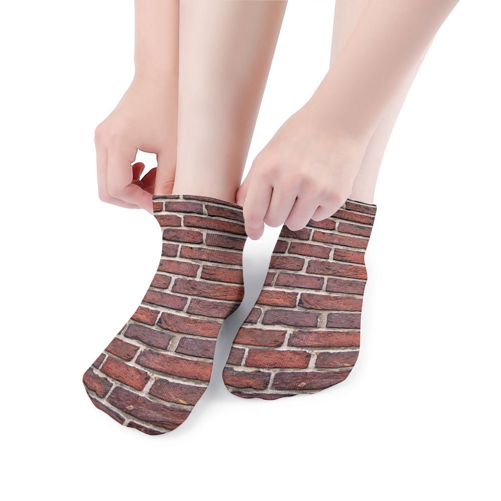 Brick Wall Socks For Men Women - Random Galaxy