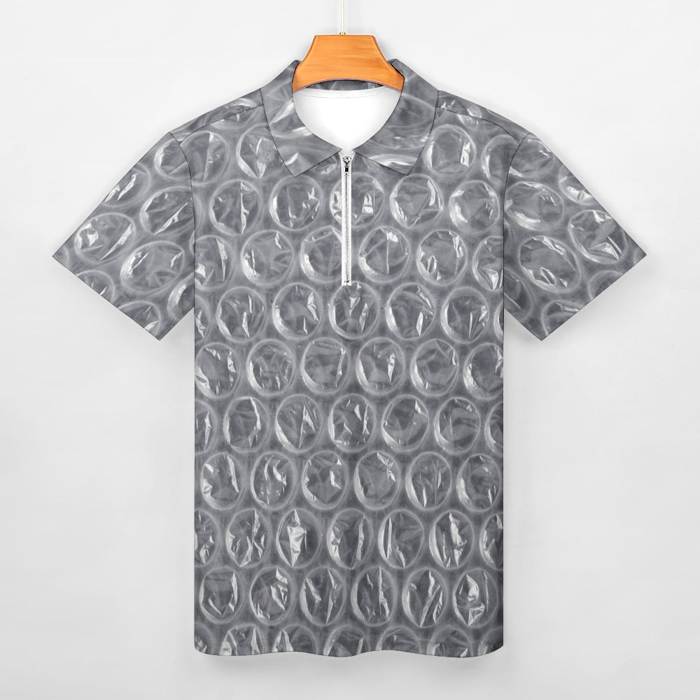 Bubble Wrap Polo Shirt - Random Galaxy