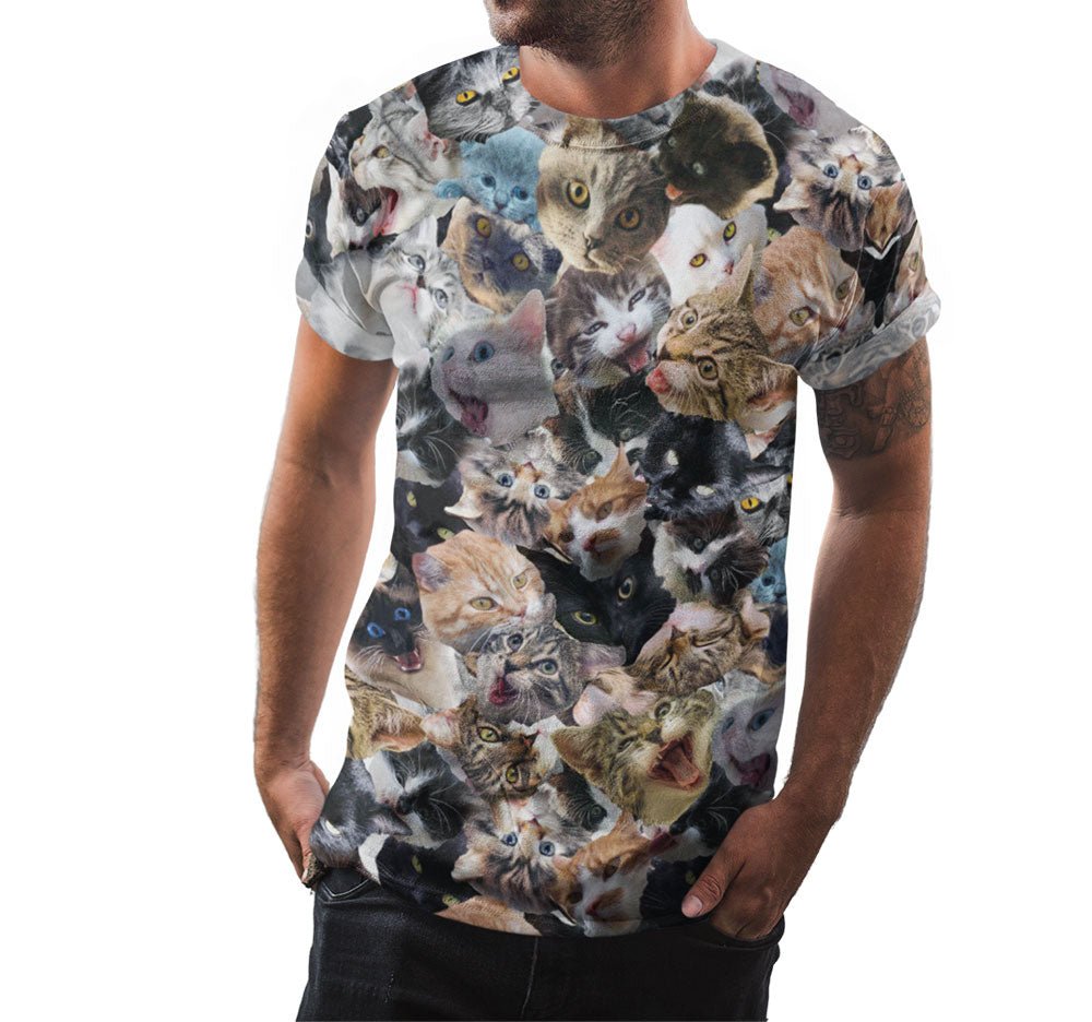 Cat Faces Shirt - Random Galaxy Official