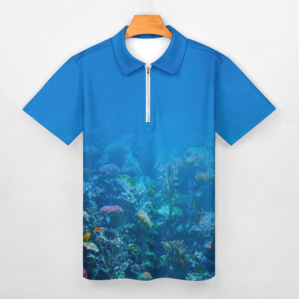Coral Reef Polo Shirt - Random Galaxy