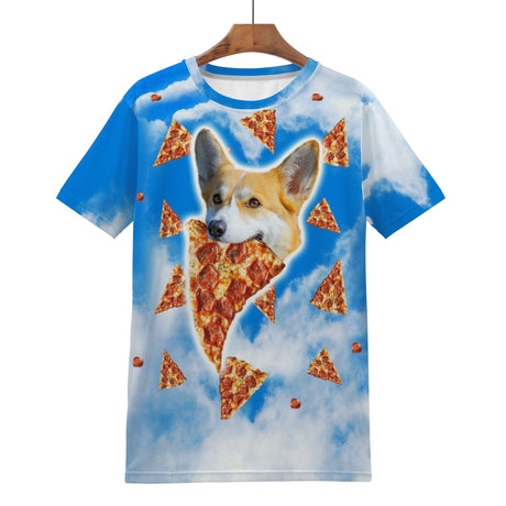 Corgi Pizza Clouds Shirt | AOP 3D Tee Shirts - Random Galaxy Official