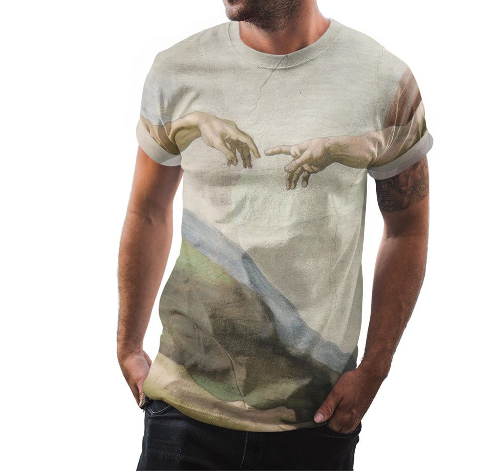 Creation Of Adam Shirt - Random Galaxy Official